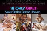 18 ONLY GIRLS Alexis+Barbie+Denisa Heaven