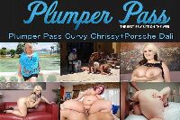 Plumper Pass Curvy Chrissy+Porsche Dali