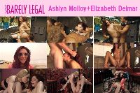 BARELY LEGAL Ashlyn Molloy+Elizabeth Delmar