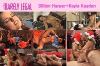BARELY LEGAL Dillion Harper+Kayla Kayden